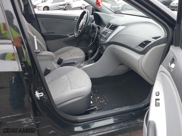 2017 Hyundai Accent SE with VIN KMHCT4AE3HU328826, listed as a IAAI auction lot 41863502 with 75,728 mi miles. Bid and sale history available at carsss.com. Image 5.