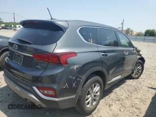 2020 Hyundai Santa Fe SE with VIN 5NMS2CAD5LH143603, listed as a Copart auction lot 60643405 with 18,877 mi miles and Salvage title. Bid and sale history available at DreamBid. Image 3.