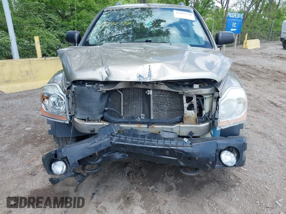 2006 Dodge Durango Limited with VIN 1D8HB58216F145958, listed as a IAAI auction lot 42192778 with 292,974 mi miles and . Bid and sale history available at DreamBid. Image 6.