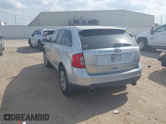 2013 Ford Edge Limited with VIN 2FMDK4KC6DBC41412, listed as a IAAI auction lot 42055135 with 183,678 mi miles. Bid and sale history available at carsss.com. Image 3.