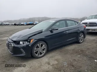 2017 Hyundai Elantra Limited with VIN 5NPD84LF0HH067505, listed as a Copart auction lot 47958715 with 67,824 mi miles and Salvage Title. Bid and sale history available at carsss.com. Image 1.