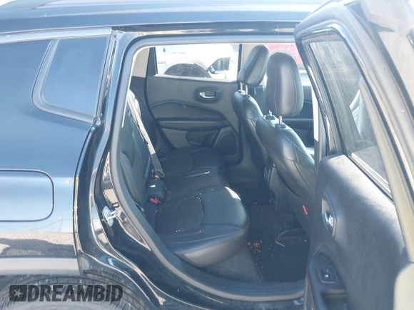 2018 Jeep Compass Trailhawk with VIN 3C4NJDDB8JT309192, listed as a IAAI auction lot 40840838 with 80,887 mi miles and . Bid and sale history available at carsss.com. Image 8.