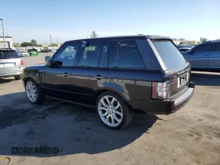 2010 Land Rover Range Rover HSE z VIN SALME1D48AA317504, wystawiony jako Copart lot #86007894 z przebiegiem 116 775 mil mil oraz Czysty tytuł • Clean title. Historia ofert i sprzedaży dostępna na DreamBid. Obrazek 2.