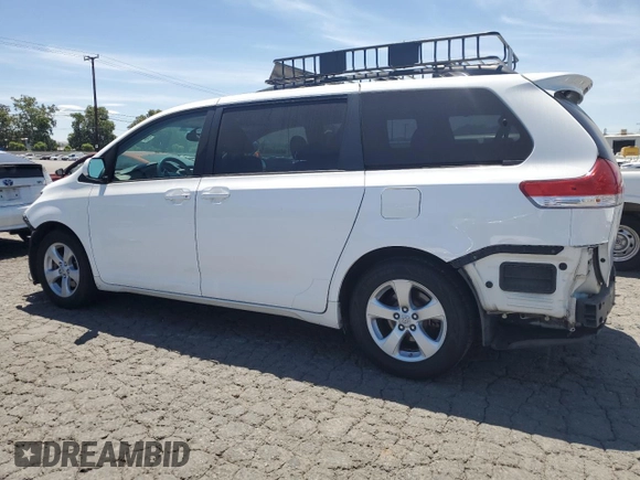 2012 Toyota Sienna LE AAS with VIN 5TDKK3DC4CS217089, listed as a Copart auction lot 64078095 with 266,382 mi miles and Salvage title. Bid and sale history available at DreamBid. Image 2.