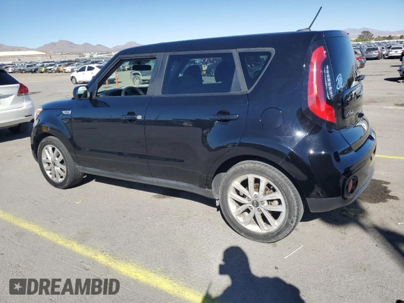 2017 Kia Soul + with VIN KNDJP3A55H7448233, listed as a Copart auction lot 49351775 with 82,347 mi miles and Salvage Title. Bid and sale history available at DreamBid. Image 2.