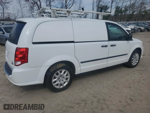 2014 Ram Cargo Van Tradesman with VIN 2C4JRGAG0ER400555, listed as a Copart auction lot 87909855 with 101,304 mi miles and Clean Title. Bid and sale history available at DreamBid. Image 3.