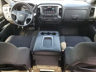 2014 Chevrolet Silverado 1500 LT with VIN 3GCUKREHXEG384709, listed as a Copart auction lot 53863605 with 109,537 mi miles and Salvage Title. Bid and sale history available at DreamBid. Image 8.