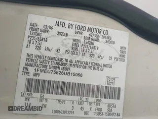 2006 Ford Explorer Limited with VIN 1FMEU75826UB15066, listed as a IAAI auction lot 42460453 with 240,095 mi miles and . Bid and sale history available at DreamBid. Image 9.