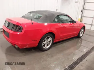 2013 Ford Mustang V6 with VIN 1ZVBP8EM7D5224564, listed as a IAAI auction lot 42148843 with 121,289 mi miles and . Bid and sale history available at DreamBid. Image 4.
