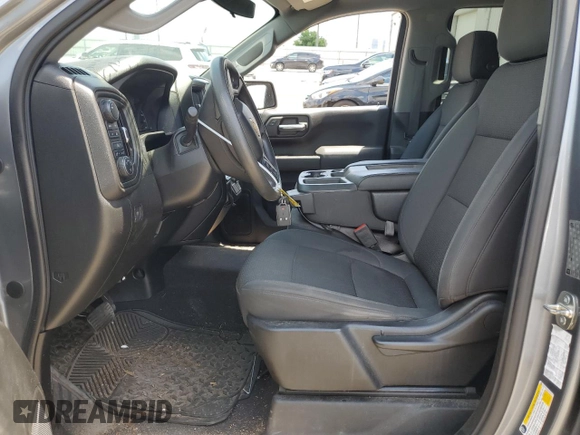 2019 Chevrolet Silverado 1500 Custom with VIN 1GCPYBEH8KZ221278, listed as a Copart auction lot 52927094 with 73,247 mi miles and Salvage Title. Bid and sale history available at DreamBid. Image 7.