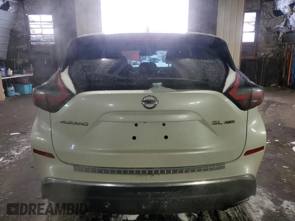 2021 Nissan Murano SL with VIN 5N1AZ2CS6MC131050, listed as a Copart auction lot 43471015 with 79,609 mi miles and Salvage Title. Bid and sale history available at DreamBid. Image 6.