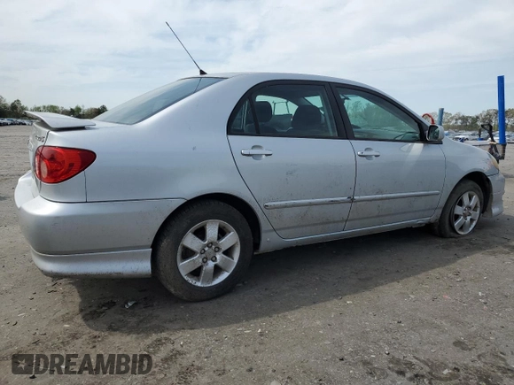 2005 Toyota Corolla CE with VIN 2T1BR32E65C461502, listed as a Copart auction lot 53174275 with 134,136 mi miles and Salvage Title. Bid and sale history available at DreamBid. Image 3.