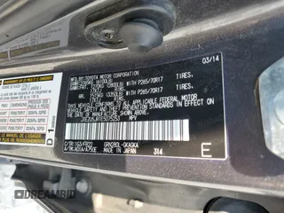 2014 Toyota 4Runner SR5 with VIN JTEZU5JR1E5075253, listed as a Copart auction lot 59514905 with 167,351 mi miles and Salvage title. Bid and sale history available at DreamBid. Image 13.