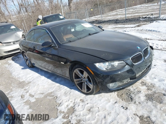 2007 BMW 3 Series 335i with VIN WBAWL73557PX49456, listed as a IAAI auction lot 41396731 with 99,159 mi miles. Bid and sale history available at carsss.com. Image 1.
