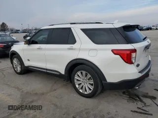 2022 Ford Explorer King Ranch with VIN 1FM5K7LC1NGA03532, listed as a Copart auction lot 84902714 with 43,030 mi miles and Salvage Title. Bid and sale history available at carsss.com. Image 2.