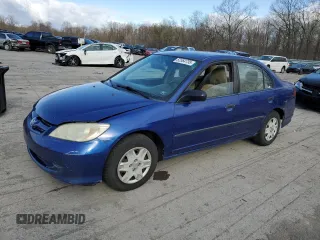 2004 Honda Civic VP with VIN 1HGES163X4L012489, listed as a Copart auction lot 52364735 with 230,563 mi miles and Clean Title. Bid and sale history available at carsss.com. Image 1.