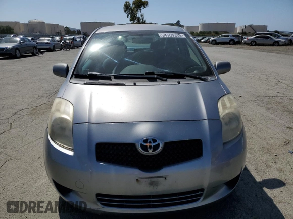 2007 Toyota Yaris with VIN JTDJT923175047493, listed as a Copart auction lot 54763345 with 204,303 mi miles and Clean Title. Bid and sale history available at DreamBid. Image 5.