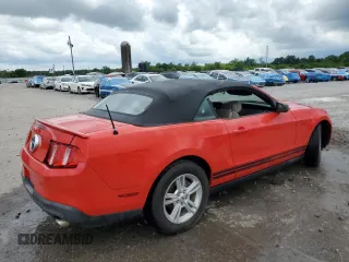 2012 Ford Mustang V6 with VIN 1ZVBP8EMXC5257153, listed as a Copart auction lot 58206405 with 188,460 mi miles and Salvage title. Bid and sale history available at DreamBid. Image 3.