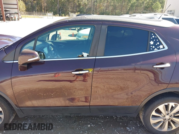 2018 Buick Encore Preferred with VIN KL4CJASB4JB627444, listed as a IAAI auction lot 41771515 with 90,332 mi miles. Bid and sale history available at carsss.com. Image 14.