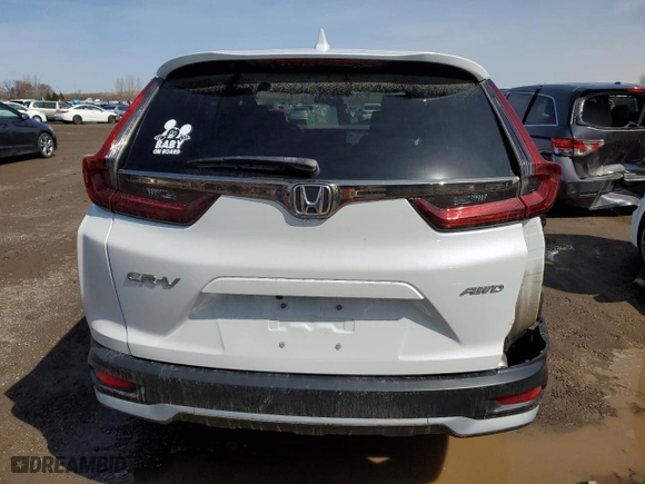 2020 Honda CR-V LX with VIN 2HKRW2H25LH224525, listed as a Copart auction lot 51210115 with 89,510 mi miles and Salvage Title. Bid and sale history available at carsss.com. Image 6.