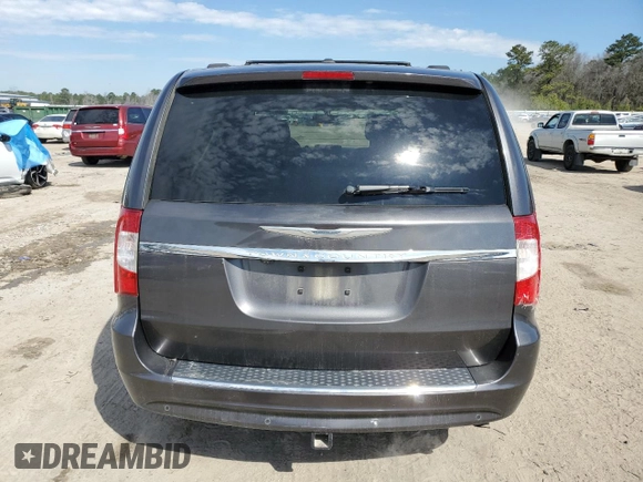2015 Chrysler Town & Country Touring with VIN 2C4RC1BG0FR562039, listed as a Copart auction lot 46063525 with 181,458 mi miles and Salvage Title. Bid and sale history available at carsss.com. Image 6.