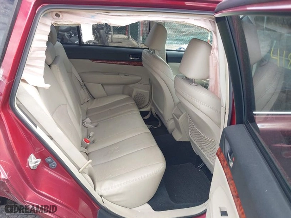 2011 Subaru Outback 2.5i Limited Pwr Moon with VIN 4S4BRBKC7B3345296, listed as a IAAI auction lot 41890558 with 181,649 mi miles. Bid and sale history available at carsss.com. Image 8.
