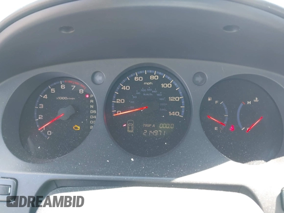 2005 Acura MDX with VIN 2HNYD18205H540383, listed as a IAAI auction lot 41805243 with 214,971 mi miles. Bid and sale history available at carsss.com. Image 7.