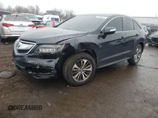 2016 Acura RDX Advance z VIN 5J8TB4H78GL018143, wystawiony jako Copart lot #49849875 z przebiegiem 124 322 mil mil oraz Szkoda całkowita • Salvage title. Historia ofert i sprzedaży dostępna na DreamBid. Obrazek 1.