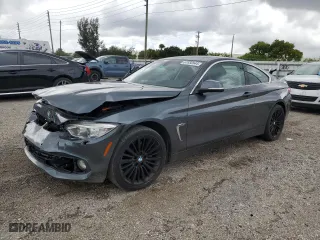 2015 BMW 4 Series 435i xDrive with VIN WBA3R5C53FK371851, listed as a Copart auction lot 67656544 with 86,438 mi miles and Salvage Title. Bid and sale history available at carsss.com. Image 1.