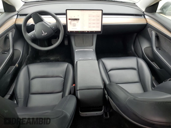 2022 Tesla Model 3 with VIN 5YJ3E1EA0NF372095, listed as a Copart auction lot 54958215 with 148,441 mi miles and Clean Title. Bid and sale history available at DreamBid. Image 8.