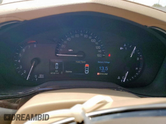 2014 Cadillac CTS Luxury AWD with VIN 1G6AX5SX2E0141251, listed as a Copart auction lot 62943445 with 85,614 mi miles and Salvage title. Bid and sale history available at DreamBid. Image 9.