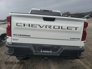 2024 Chevrolet Silverado 1500 Custom Trail Boss with VIN 3GCUDCEDXRG440495, listed as a Copart auction lot 86834844 with 4,136 mi miles and Salvage Title. Bid and sale history available at carsss.com. Image 6.