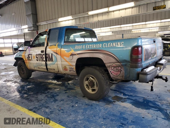 2001 Dodge Ram 2500 with VIN 3B7KC23611G237895, listed as a Copart auction lot 87630075 with 512,070 mi miles and Non Repairable. Bid and sale history available at carsss.com. Image 2.