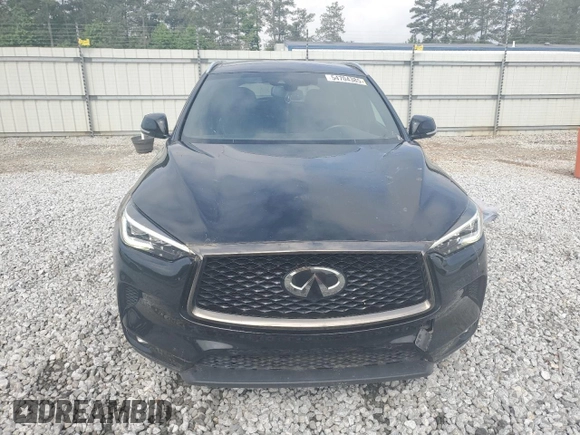 2020 Infiniti QX50 Luxe with VIN 3PCAJ5M17LF115024, listed as a Copart auction lot 54704385 with 68,853 mi miles and Salvage title. Bid and sale history available at DreamBid. Image 5.