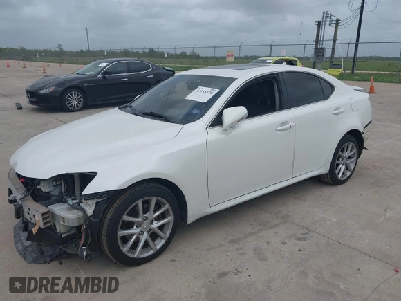 2012 Lexus IS 250 with VIN JTHCF5C27C5060417, listed as a IAAI auction lot 41938870 with 72,010 mi miles and . Bid and sale history available at DreamBid. Image 17.