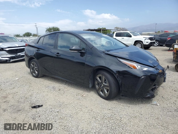 2020 Toyota Prius L Eco z VIN JTDKARFU1L3113480, wystawiony jako Copart lot #52830035 z przebiegiem Nie podano mil oraz Szkoda całkowita • Salvage title. Historia ofert i sprzedaży dostępna na DreamBid. Obrazek 4.