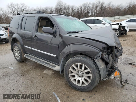 2012 Nissan Pathfinder LE z VIN 5N1AR1NB2CC624388, wystawiony jako Copart lot #44541775 z przebiegiem Nie podano mil oraz Szkoda całkowita • Salvage title. Historia ofert i sprzedaży dostępna na DreamBid. Obrazek 4.