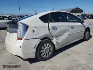 2014 Toyota Prius Plug-In with VIN JTDKN3DP1E3063259, listed as a Copart auction lot 49824425 with 122,092 mi miles and Salvage Title. Bid and sale history available at carsss.com. Image 3.