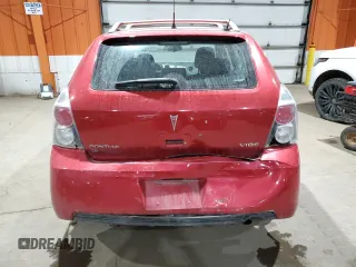 2009 Pontiac Vibe w/1SA with VIN 5Y2SL67869Z444796, listed as a Copart auction lot 84378394 with 146,888 mi miles and Salvage Title. Bid and sale history available at carsss.com. Image 6.