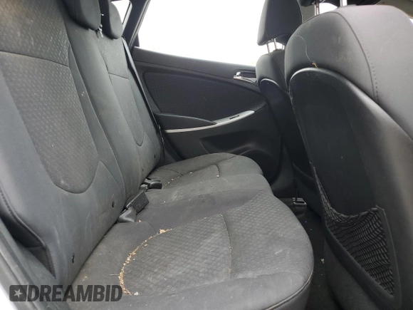 2012 Hyundai Accent SE with VIN KMHCU5AE7CU054509, listed as a Copart auction lot 57726645 with 93,631 mi miles and Salvage title. Bid and sale history available at DreamBid. Image 10.