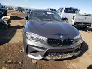 2016 BMW M2 with VIN WBS1H9C50GV786137, listed as a Copart auction lot 80149834 with 0 mi miles and Salvage Title. Bid and sale history available at carsss.com. Image 5.