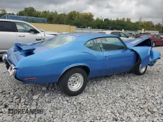 1971 Oldsmobile Cutlass with VIN 336871R14332, listed as a Copart auction lot 72980494 with 53,459 mi miles and Salvage Title. Bid and sale history available at DreamBid. Image 3.
