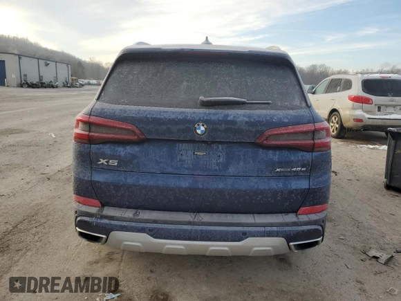 2021 BMW X5 xDrive45e with VIN 5UXTA6C03M9H87389, listed as a Copart auction lot 37404643 with 0 mi miles. Bid and sale history available at carsss.com. Image 6.
