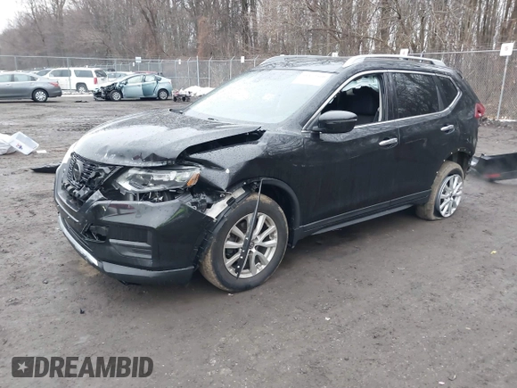 2020 Nissan Rogue S with VIN 5N1AT2MVXLC733880, listed as a IAAI auction lot 41472560 with 41,850 mi miles. Bid and sale history available at carsss.com. Image 17.