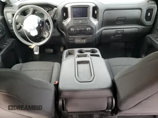 2020 Chevrolet Silverado 1500 Custom with VIN 1GCPWBEF5LZ256866, listed as a Copart auction lot 87490964 with 0 mi miles and Salvage Title. Bid and sale history available at carsss.com. Image 8.