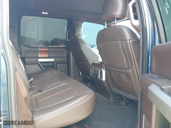 2017 Ford Super Duty F-250 SRW Lariat with VIN 1FT7W2BT9HED50676, listed as a IAAI auction lot 40101868 with 154,199 mi miles. Bid and sale history available at carsss.com. Image 8.