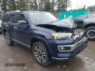 2016 Toyota 4Runner Limited with VIN JTEBU5JR1G5300663, listed as a IAAI auction lot 41587552 with 66,480 mi miles and . Bid and sale history available at DreamBid. Image 1.