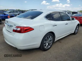2013 Infiniti M with VIN JN1BY1AP8DM511833, listed as a Copart auction lot 63459025 with 152,722 mi miles and Clean title. Bid and sale history available at DreamBid. Image 3.