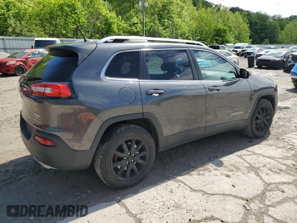 2015 Jeep Cherokee Limited z VIN 1C4PJMDSXFW676251, wystawiony jako Copart lot #56036505 z przebiegiem 148 750 mil mil oraz Szkoda całkowita • Salvage title. Historia ofert i sprzedaży dostępna na DreamBid. Obrazek 3.