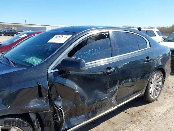 2010 Lincoln MKS with VIN 1LNHL9ER9AG611882, listed as a IAAI auction lot 42093141 with 153,627 mi miles. Bid and sale history available at carsss.com. Image 14.